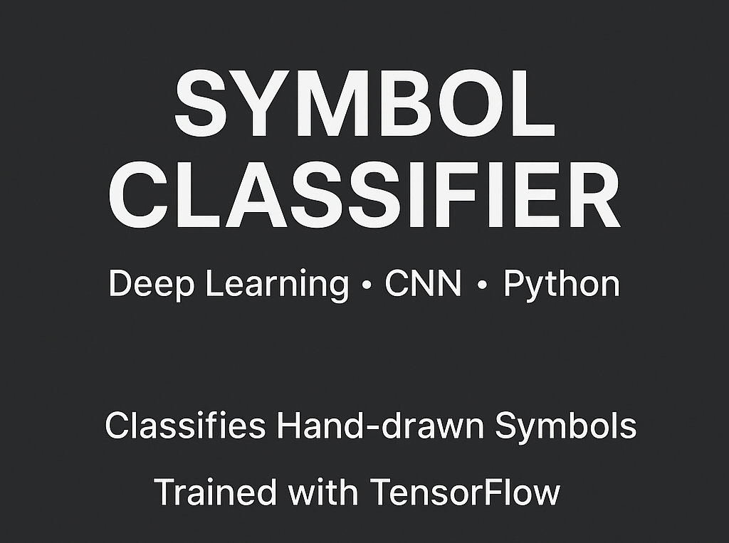 Symbol Classifier project screenshot